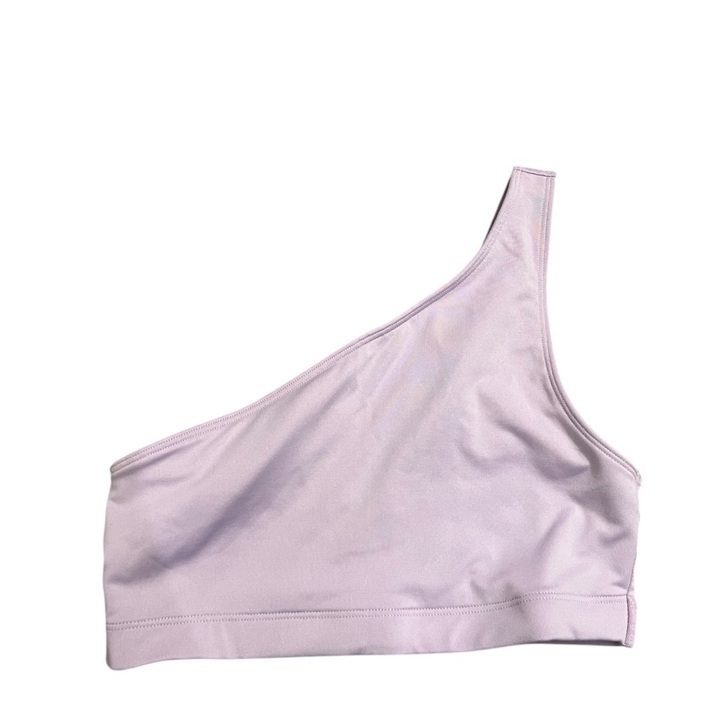 PINK Sport One‎ Shoulder Sports Bra Lavender Athletic Top